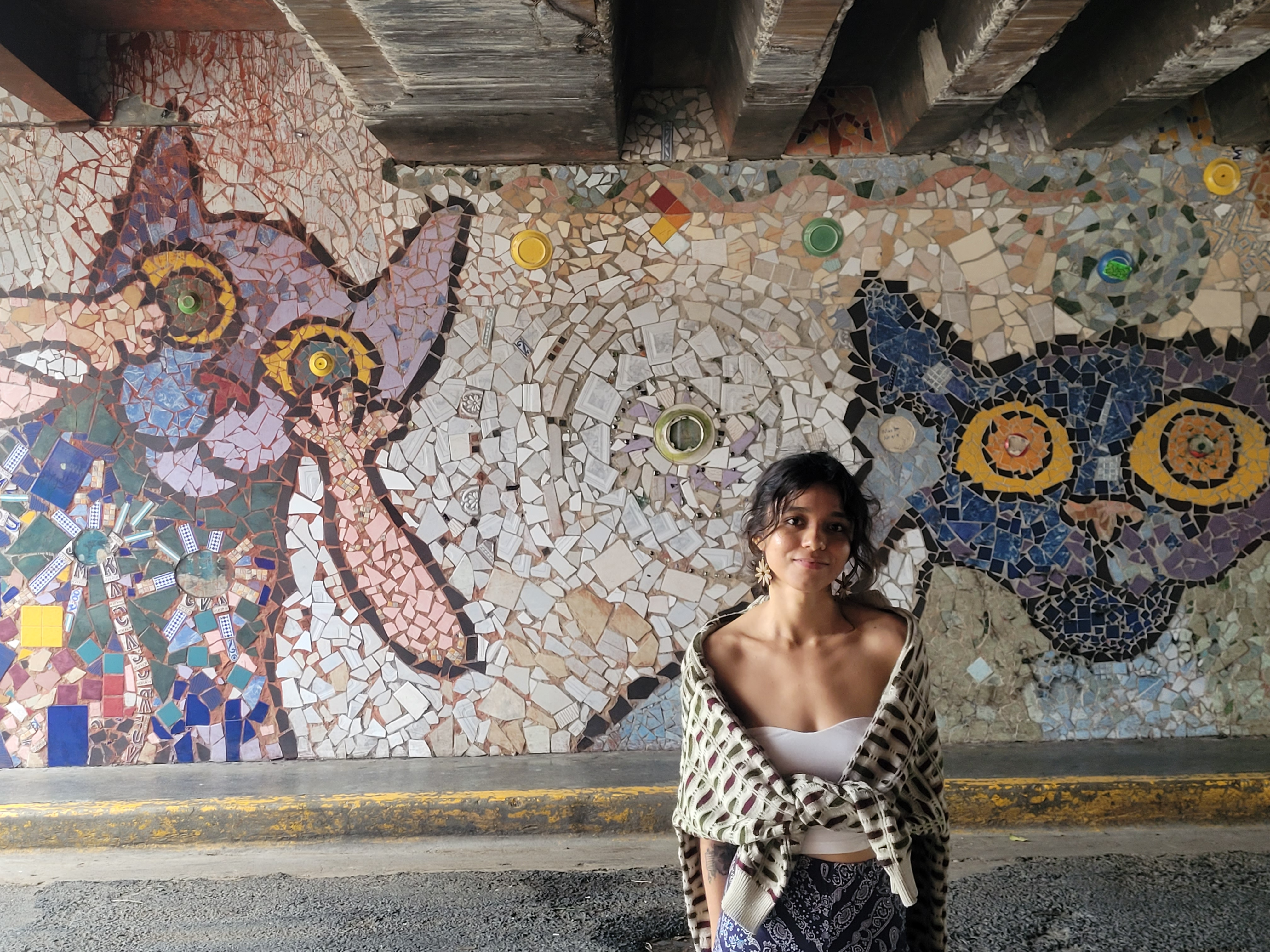 Sonando Huertas mural portrait